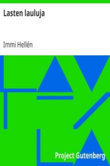 Lasten lauluja by Immi Hellén