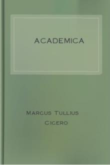 Academica by Marcus Tullius Cicero