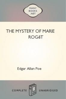 The Mystery of Marie Rogêt by Edgar Allan Poe