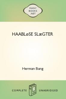 Haabløse Slægter by Herman Bang