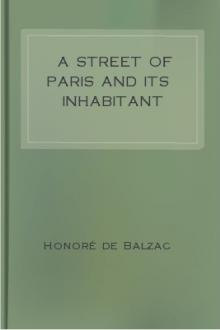 A Street of Paris and Its Inhabitant by Honoré de Balzac