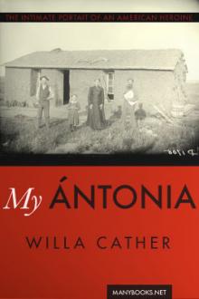 My Ántonia by Willa Cather
