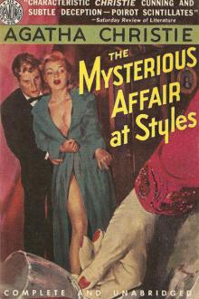 The Mysterious Affair at Styles by Agatha Christie