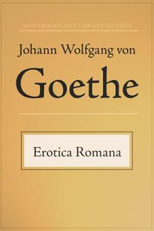 Erotica Romana by Johann Wolfgang von Goethe